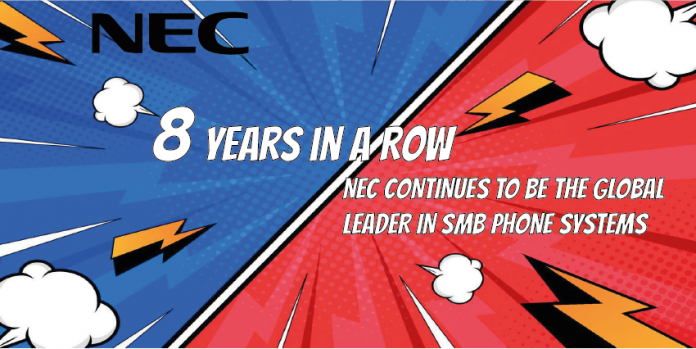 NEC - 8 years in a row