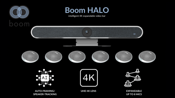 Boom Collaboration Launches Intelligent Video Bar Solution for Larger Rooms