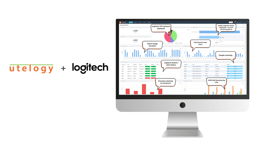 Utelogy Enhances AV Management with Logitech CollabOS Integration