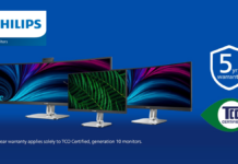 Philips Monitors to offer TCO Certified, Generation 10 with 5-year Warranty