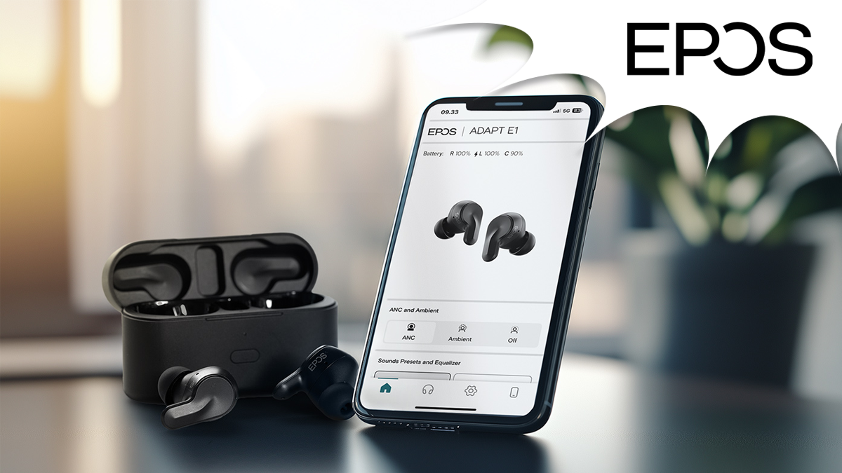 EPOS ADAPT E1: Earbuds That Work Harder Than Your Boss