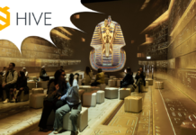 HIVE Powering Immersive Tutankhamun Exhibition in London