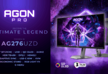 AGON by AOC’s new UHD 240 Hz QD-OLED monitor