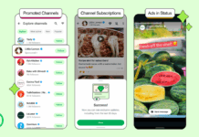 WhatsApp: now with Adverts in Status or Channels