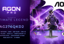 AGON by AOC’s Latest QD-QLED Gaming Monitor Hits 500Hz Refresh Rate