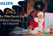 Seasonal Gift ideas from Philips Monitors and Evnia