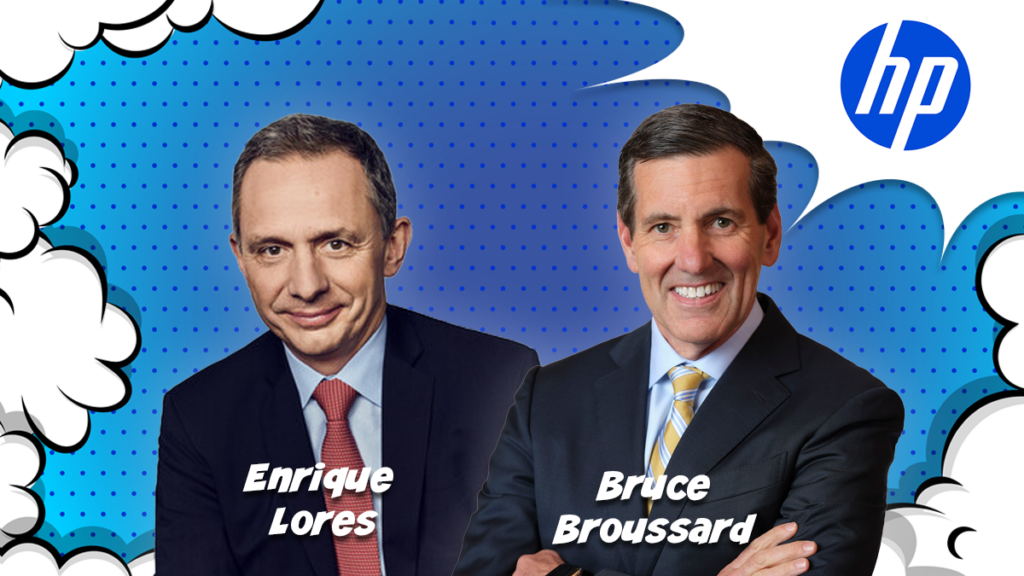 HP’s CEO Lores Steps Down and Broussard appointed interim CEO