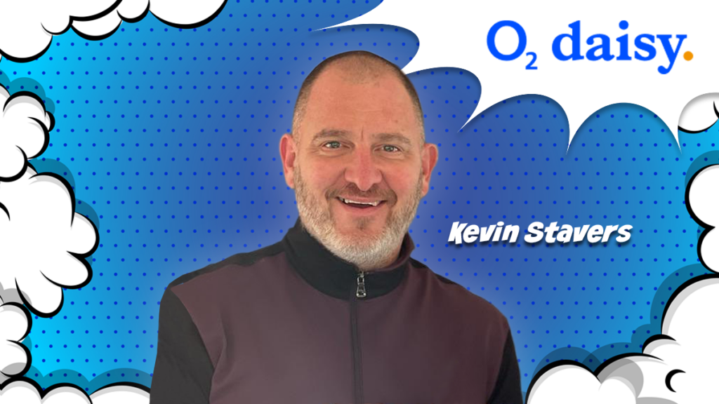 Kevin Stavers is the new CRO at O2 Daisy