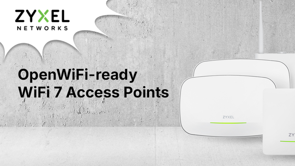 Zyxel Makes WiFi 7 Access Points OpenWiFi-Ready for ISPs