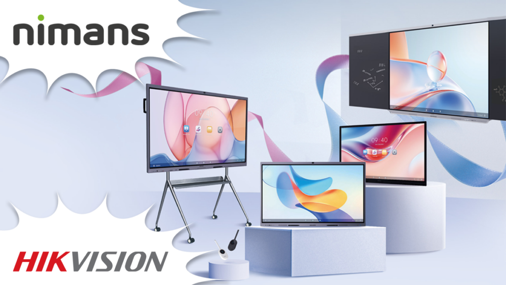Nimans partners Hikvision for Commercial Displays and Professional Audio