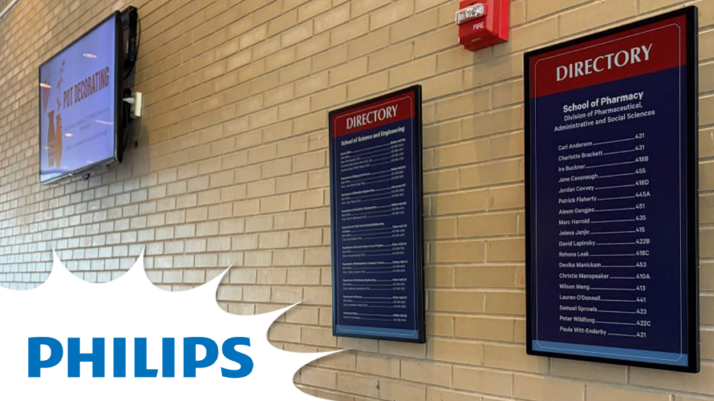Creating a more Sustainable Campus with Philips Tableaux ePaper