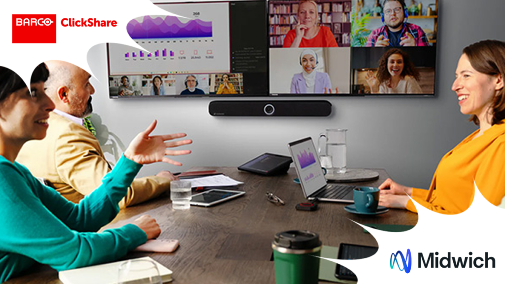 Barco and Midwich Target Growing Demand for Teams Room Technology