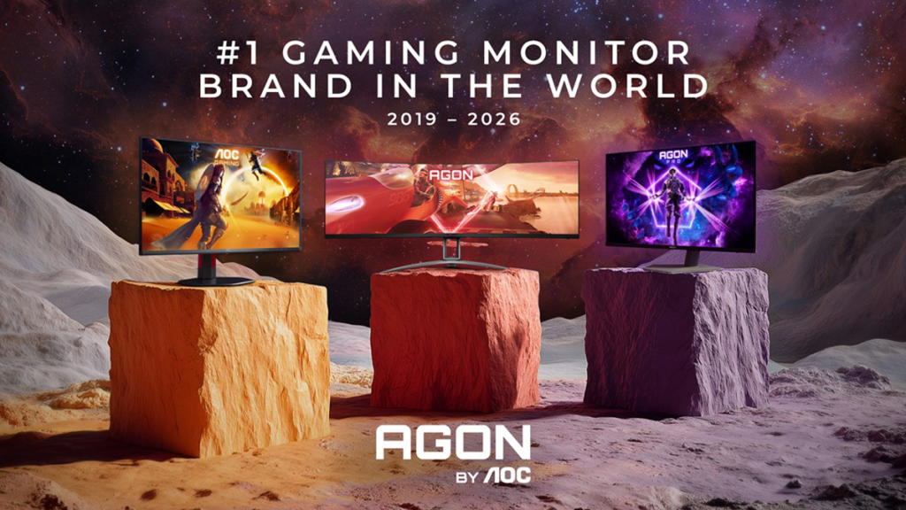 AGON by AOC confirms position as Europe’s No. 1 Gaming Monitor brand