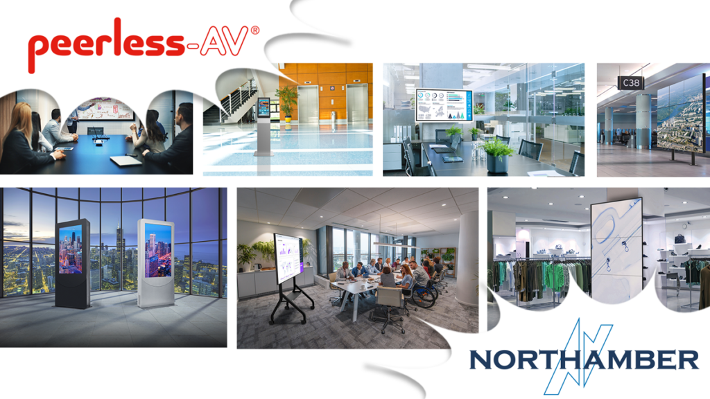 Peerless-AV and Northamber Group Plc sign UK distribution agreement