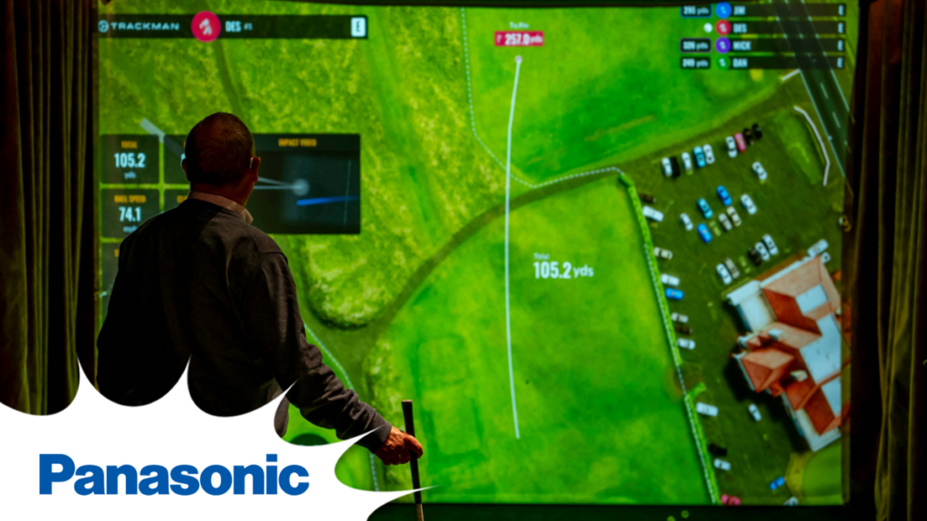 Pitch Dublin’s Golf Experiences Powered by Panasonic Projection