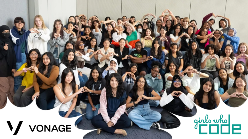 Vonage and Girls Who Code provide students First-hand Experience in Network APIs