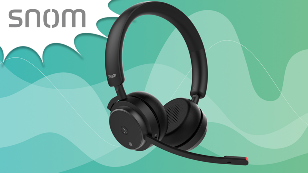 Snom launches new A350D Bluetooth headphones