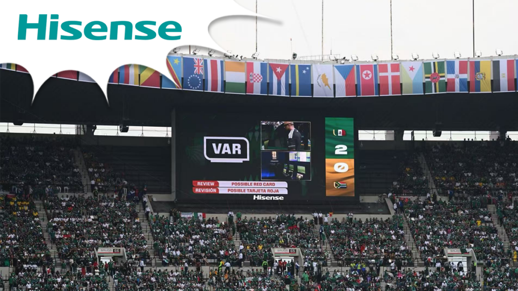 Hisense celebrates FIFA World Cup 2026™ at New York’s Hudson Yards