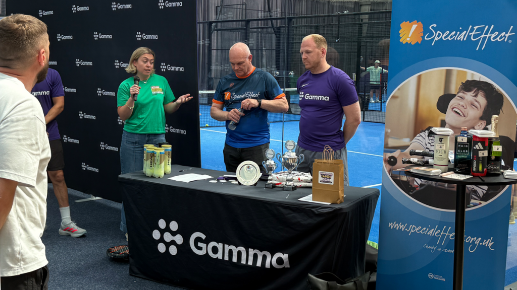 Gamma’s Padel Smash Supports Charity and Partnership Growth