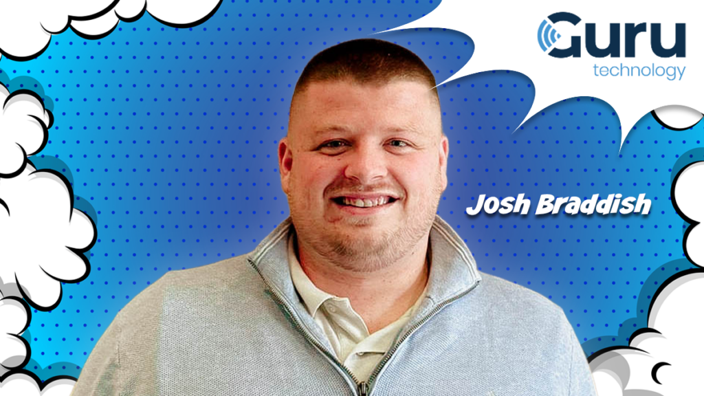 Guru’s new Sales Director will be Josh Braddish