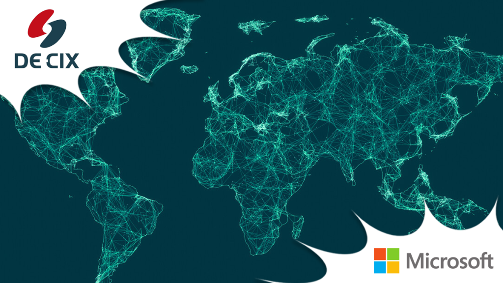 Georedundant Connectivity to Microsoft Azure across 3 Continents with DE-CIX
