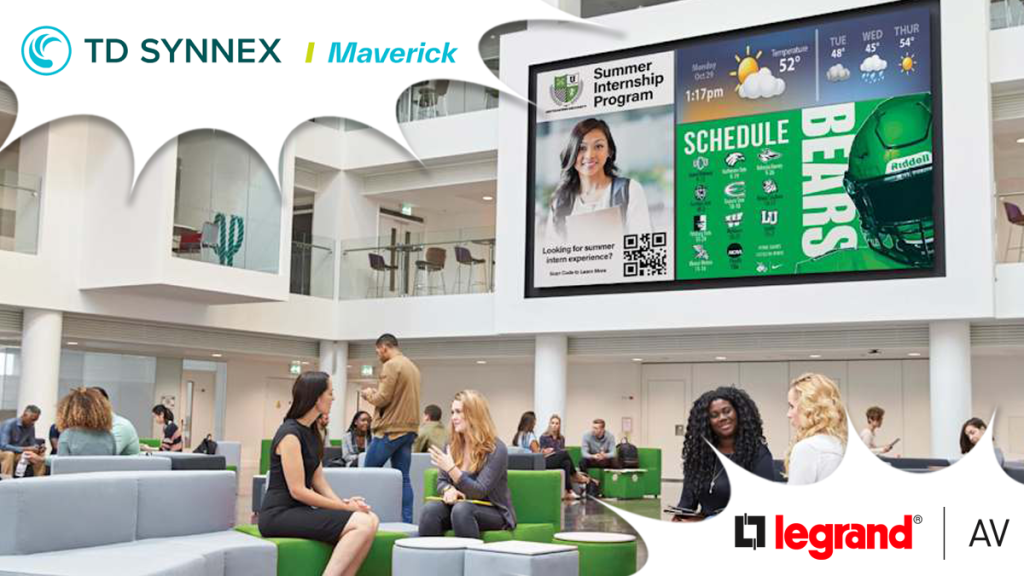 TD SYNNEX Maverick UKI is now a Distributor for Legrand | AV Portfolio