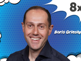 8×8 appoints Boris Grinshpun as Global VP, Product Management 2310 UCAD 8x8 Grinshpun